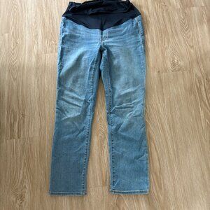 Lightwash Straight Leg J Crew 27 Maternity Jeans